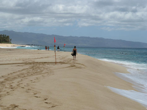 The Pipeline - Top Surfing Beach on the Island of Oahu