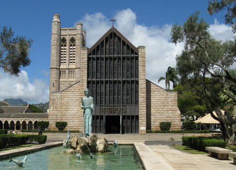 St. Andrew's Cathedral in Honolulu Hawaii