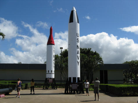 Polaris Missile at the Pearl Harbor Memorial Site