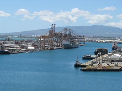 Port of Honolulu, Oahu Hawaii