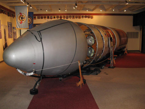 Poseidon Balistic Missile at the Submarine Museum in Pearl Harbor