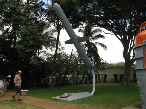Tomahawk Cruise Missile at Pearl Harbor, Oahu Hawaii